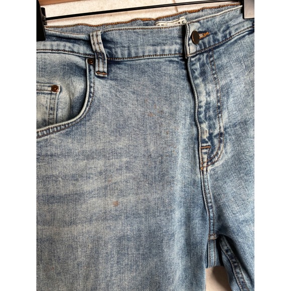 Tecovas Standard Jean Mens 40x30 Light Blue Premium Denim Straight Leg DDST2021 - Picture 2 of 16